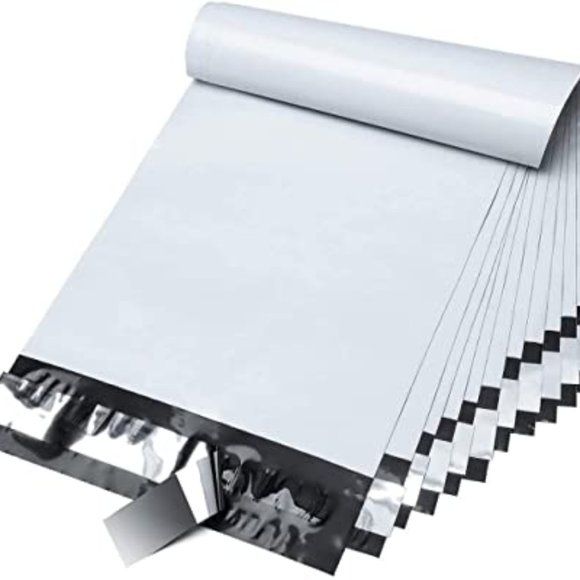 Pack Secure Seal White Poly Mailers Shipping Bags - Safe Shipping with 4x6 M - Picture 3 of 6